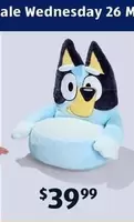 Bluey - Plush Chair offers at $39.99 in ALDI