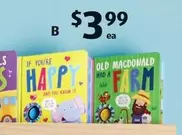 Picture Sound Books offers at $3.99 in ALDI