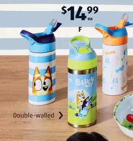 Bluey  -  Drink Bottle offers at $14.99 in ALDI