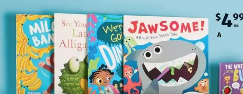 Big Books offers at $4.99 in ALDI