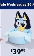 Bluey - Plush Chair offers at $39.99 in ALDI