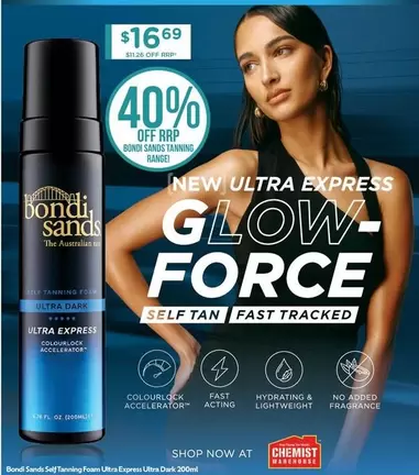 Bondi Sands - Food Food Foods Range offers at $16.69 in Chemist Warehouse