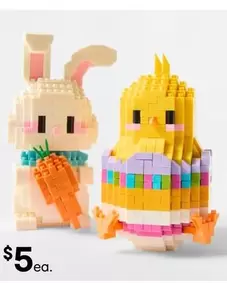 Mini Blocks Easter Characters Assorted offers at $5 in Kmart