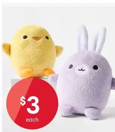 Easter Mini Collect Plush Toy - Assorted offers at $3 in Kmart