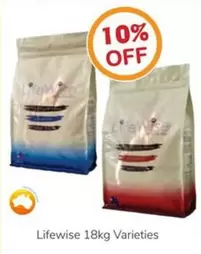 Lifewise - 18kg Varieties offers in Just For Pets