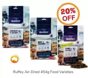 Ruffey - Air-Dried 454g Food Varieties offers in Just For Pets