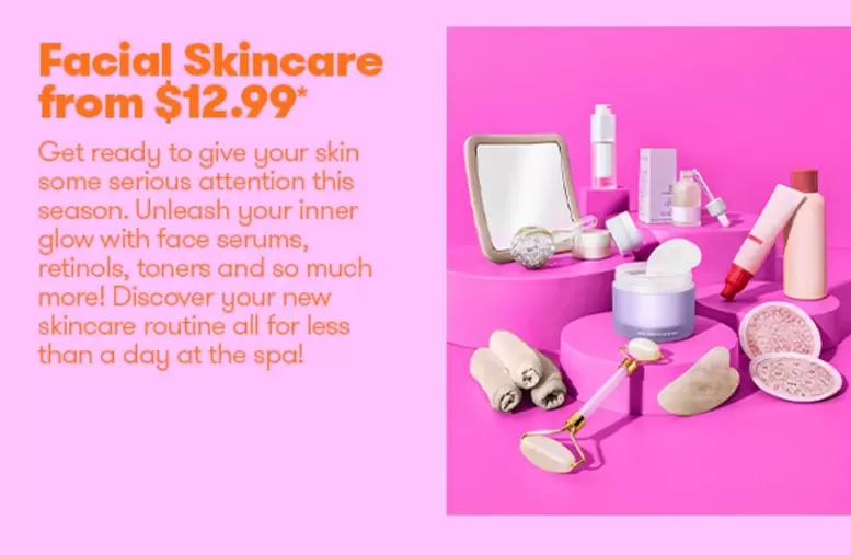 Facial Skincare offers at $12.99 in TK Maxx