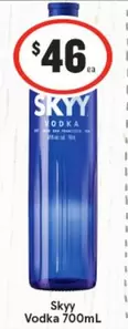 Skyy - Vodka 700mL offers at $46 in IGA Liquor