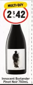 Innocent Bystander -  Pinot Noir 750ml offers at $42 in IGA Liquor
