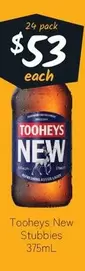 Tooheys - New Stubbies 375ml offers at $53 in Cellarbrations