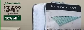 Gainsborough -  Pregnancy Support 2pk Pillow offers in Harris Scarfe