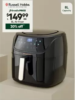 Russell Hobbs - offers at $149.99 in Harris Scarfe