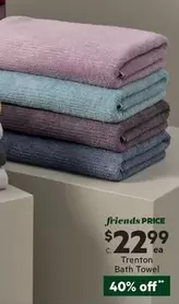 Batw Towel offers at $22.99 in Harris Scarfe