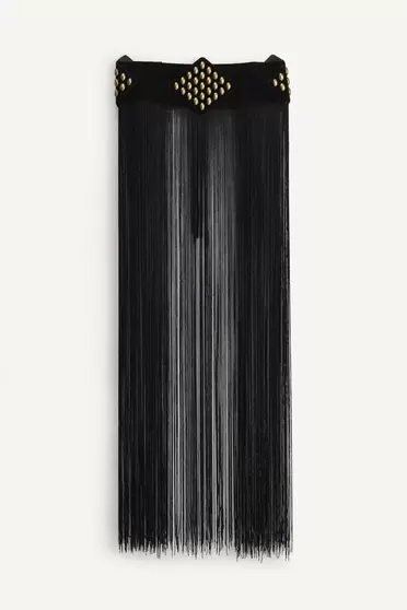 LIMITED EDITION STUDDED TASSEL SASH BELT offers at $185 in Zara