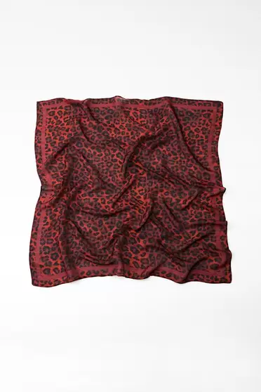 ANIMAL PRINT MODAL AND SILK SCARF offers at $35.95 in Zara