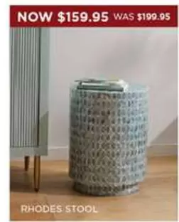 Rhodes - Stool offers at $159.95 in Bed Bath N' Table