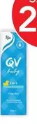 Ego Qv - Baby 2 In 1 Shampoo & Conditioner 200g offers at $9.99 in TerryWhite Chemmart