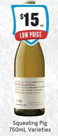 Squealing Pig -  750ml Varieties offers at $15 in IGA Liquor