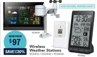 Weather Stations offers at $97 in Jaycar Electronics