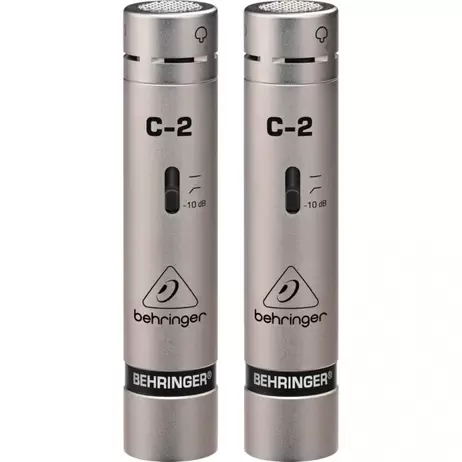 Behringer C2 Matched Pair Studio Condenser Microphones offers at $99 in Allans Music
