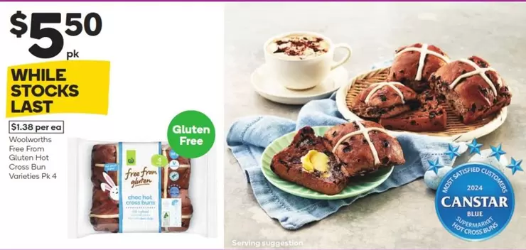 Woolworths - White Chocolate Crunch Ging offers at $5.5 in Woolworths