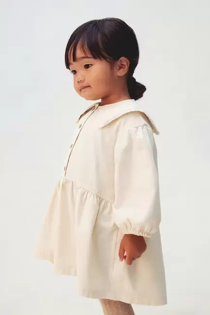 Cotton Corduroy Dress offers at $39.99 in H&M