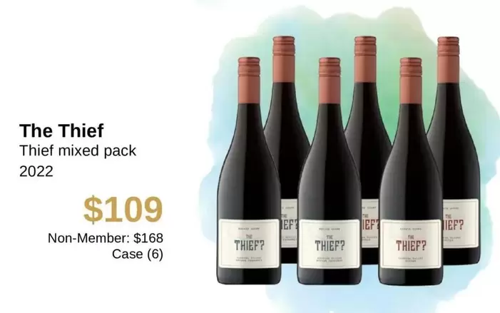 The Thief Thief Mixed Pack 2022 offers at $109 in Dan Murphy's