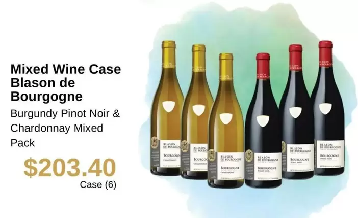 Mixed Wine Case Blason De Bourgogne offers at $203.4 in Dan Murphy's