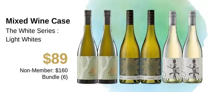 Mixed Wine Case offers at $89 in Dan Murphy's