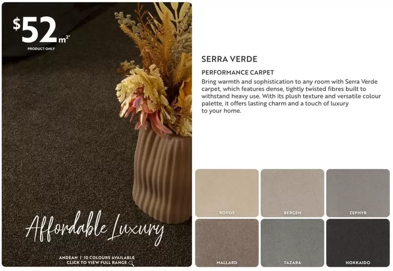Twisted - Atternatable Luxury offers at $52 in Carpet Court