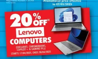 Lenovo - Computers offers in The Good Guys