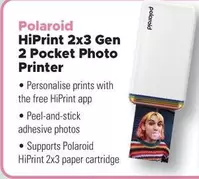 Polaroid - Hiprint 2x3 Gen 2 Pocket Photo Printer offers in JB Hi Fi
