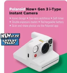 Polaroid - Now+ Gen 3 I-type Instant Camera offers in JB Hi Fi