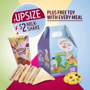 Pick up a Mighty Mini Meal from Muffin Break and add on a milkshake for just $2! deal at 