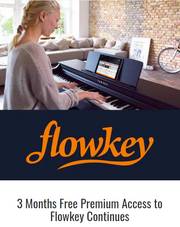 3 Months Free Premium Access to Flowkey Continues deal at 
