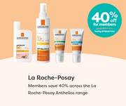 40% off La Roche-Posay Anthelios range deal at 