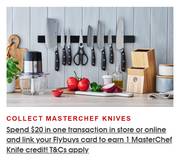 FREE MasterChef Knives deal at 