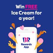  Win Free Ice Cream for a Year deal at 