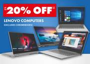 Up to 20% off Lenovo Computers deal at 