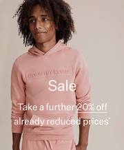 Take a further 20% off already reduced prices deal at 