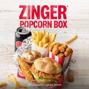 KFC offer | Zinger Popcorn Box | 14/06/2022 - 11/07/2022
